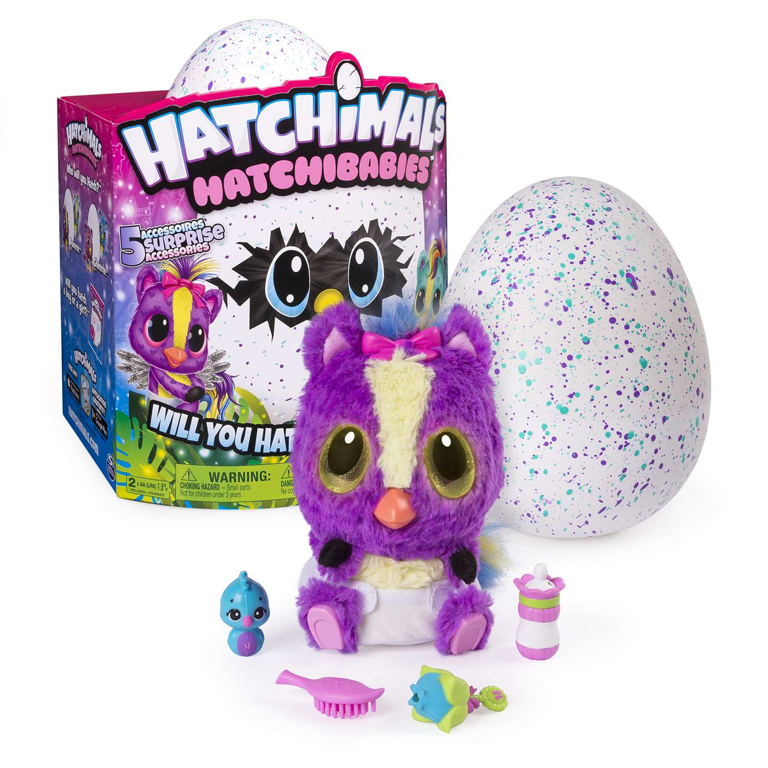Игрушка Hatchimals Хэтчибэйбис-Понетт в непрозрачной упаковке (Сюрприз) 6044070 - фото 2