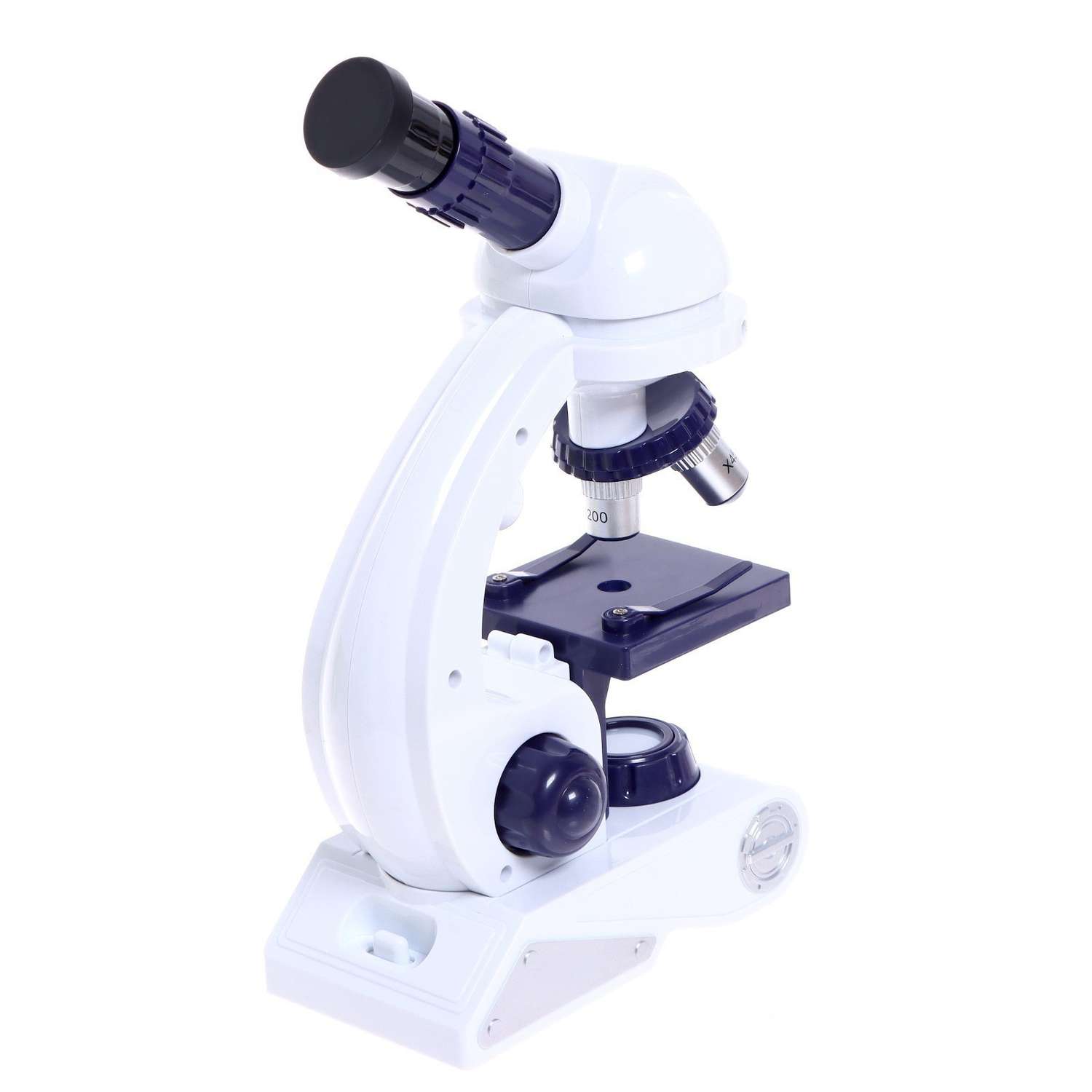 Микроскоп Эврики «Юный биолог» увеличение х80 х200 х450 с подсветкой - фото 10