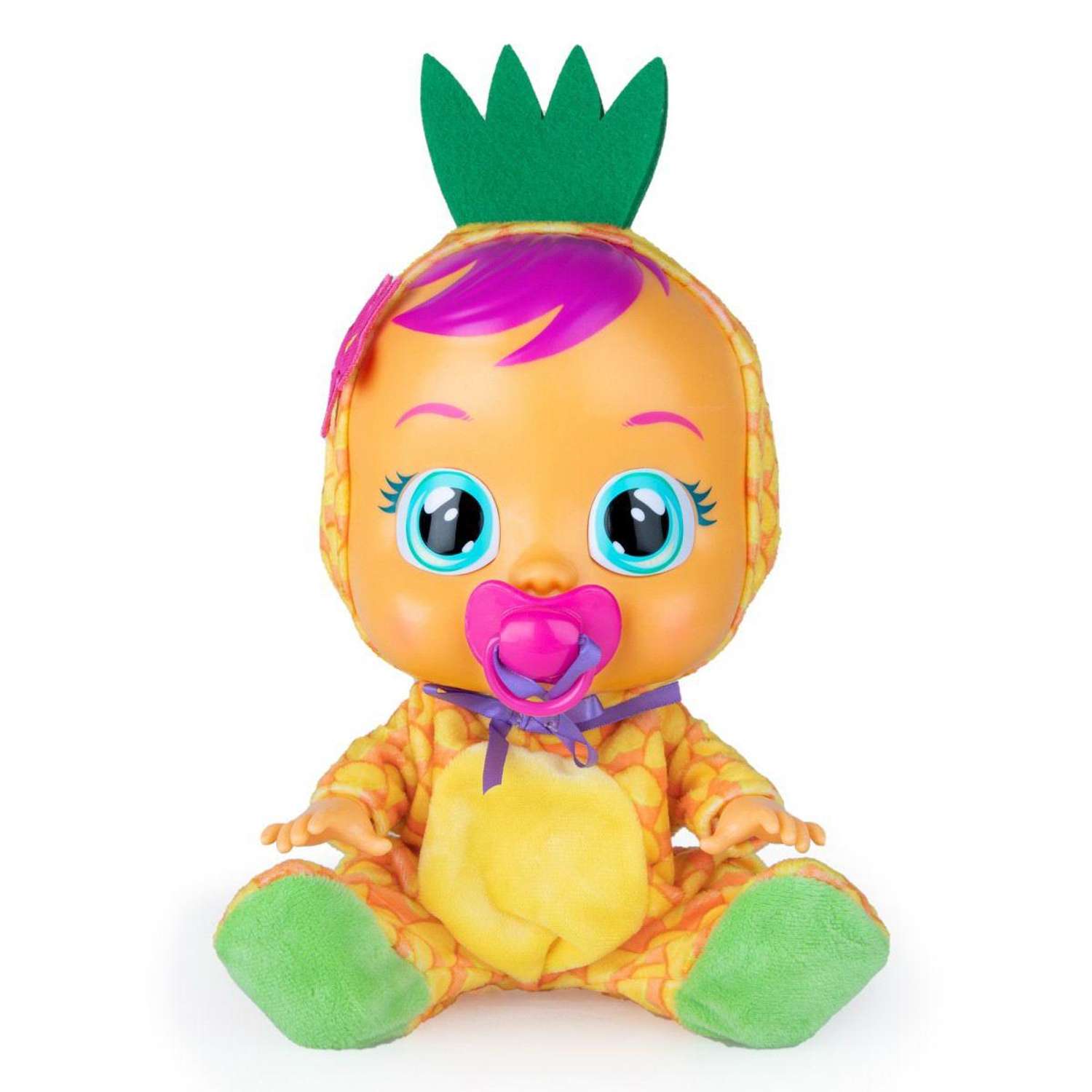Кукла Cry Babies Tutti Frutti IMC Toys Плачущий младенец Pia 30 см 93829 - фото 2