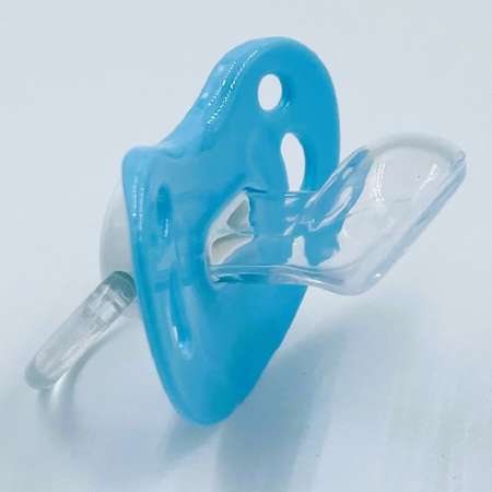 Соска-пустышка BabyTime ортодонтическая с защитным колпачком