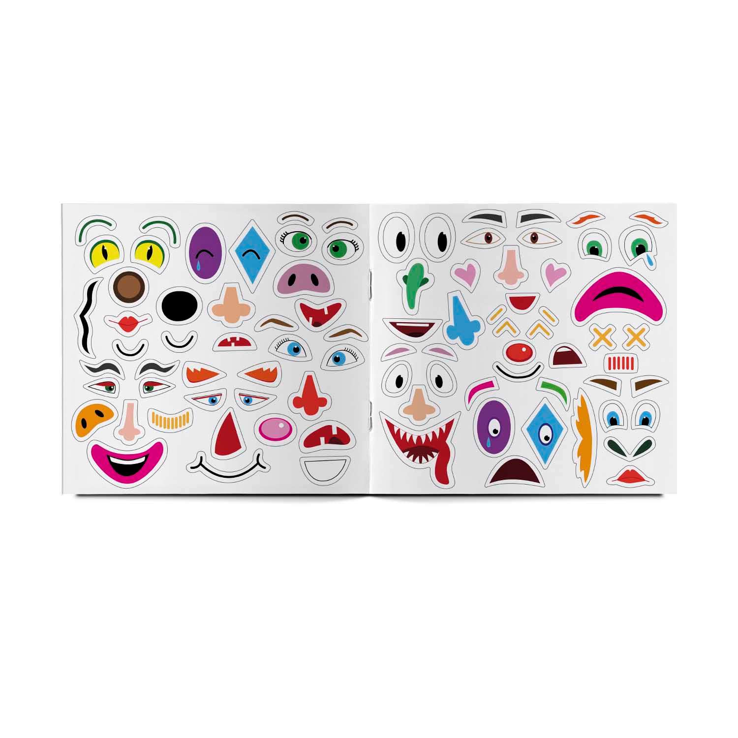 Альбом VoiceBook с многоразовыми наклейками Угадай настроение - фото 4
