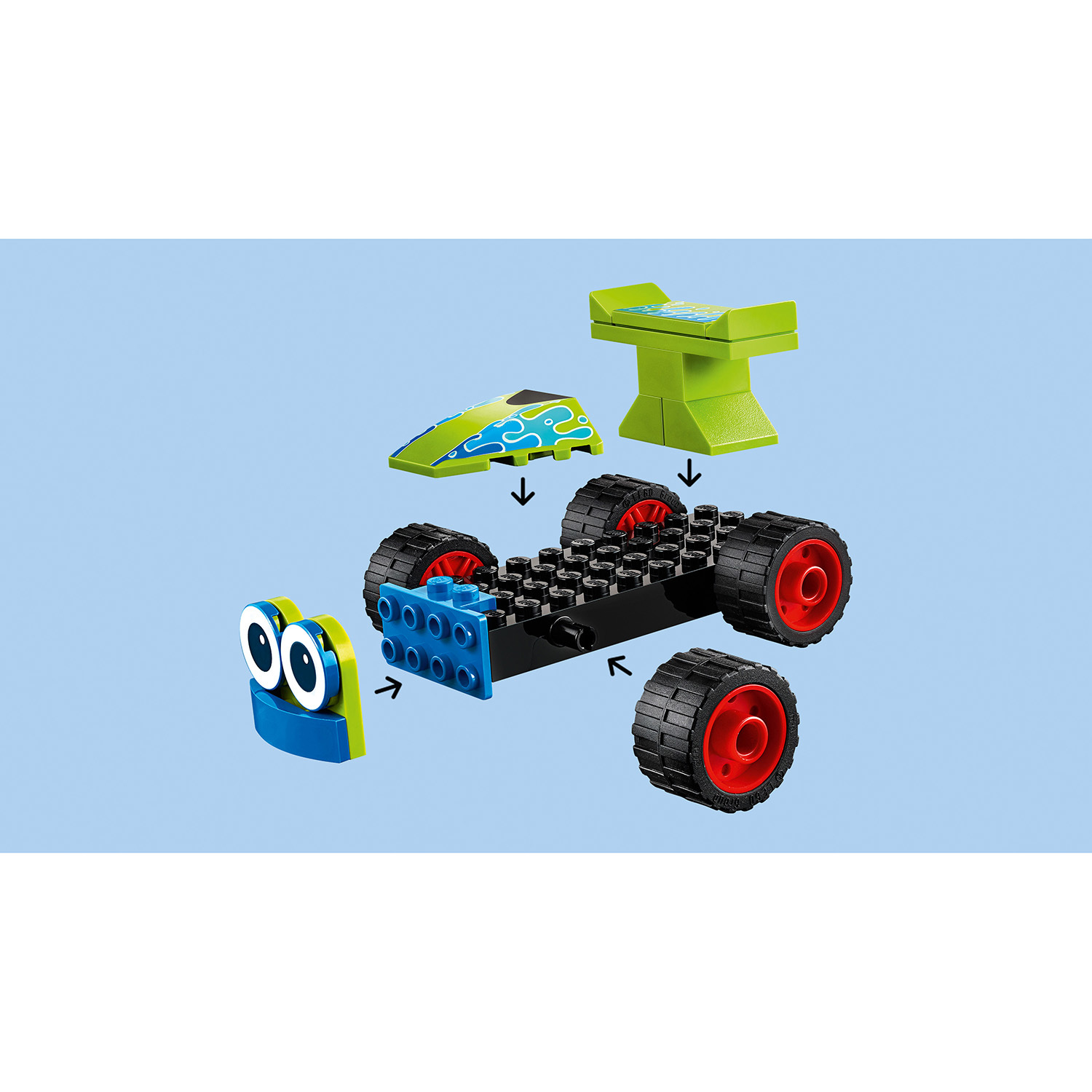 Конструктор LEGO 4+ Вуди на машине 10766 - фото 10