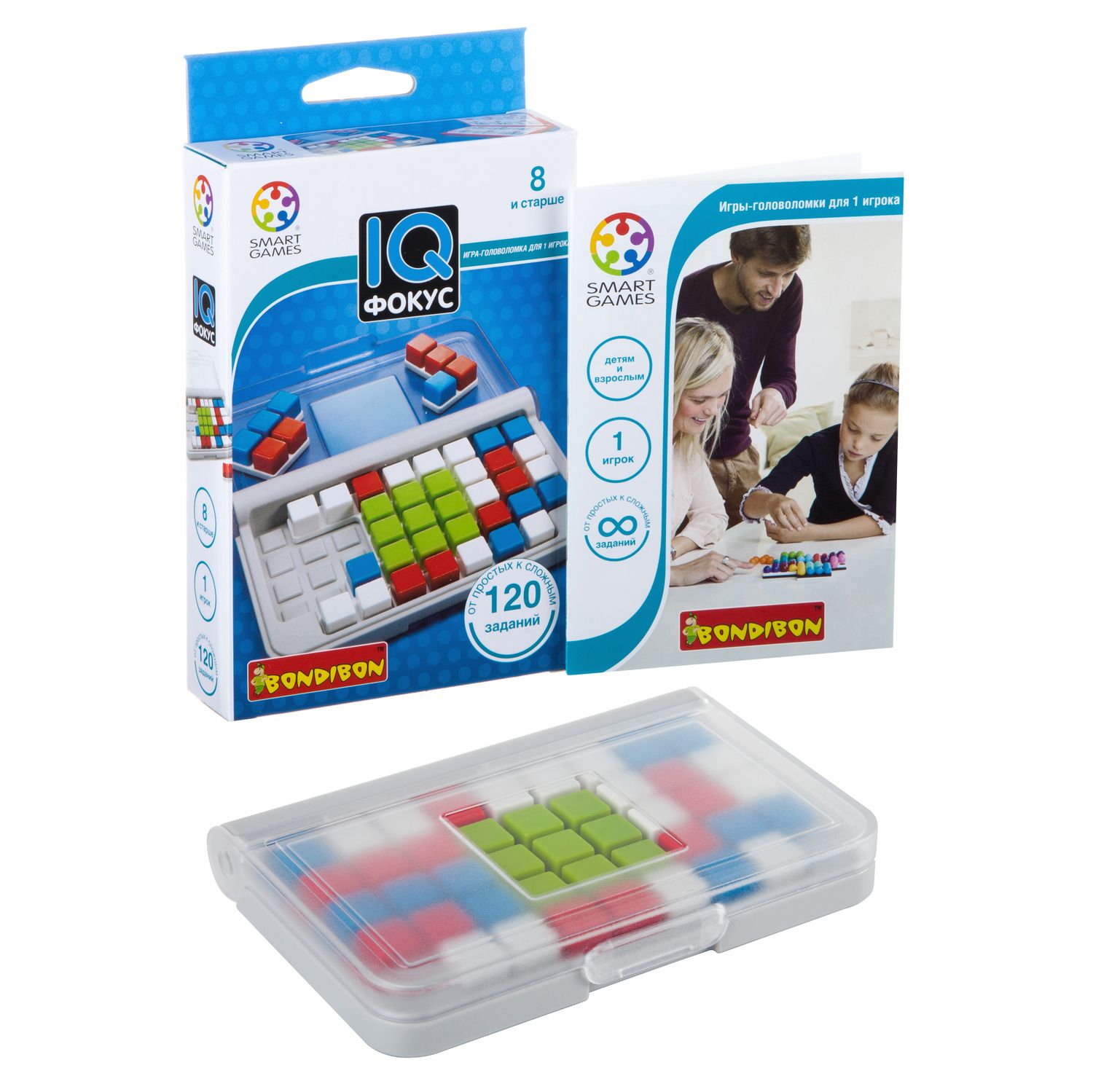 Настольная игра Bondibon IQ-Фокус - фото 2