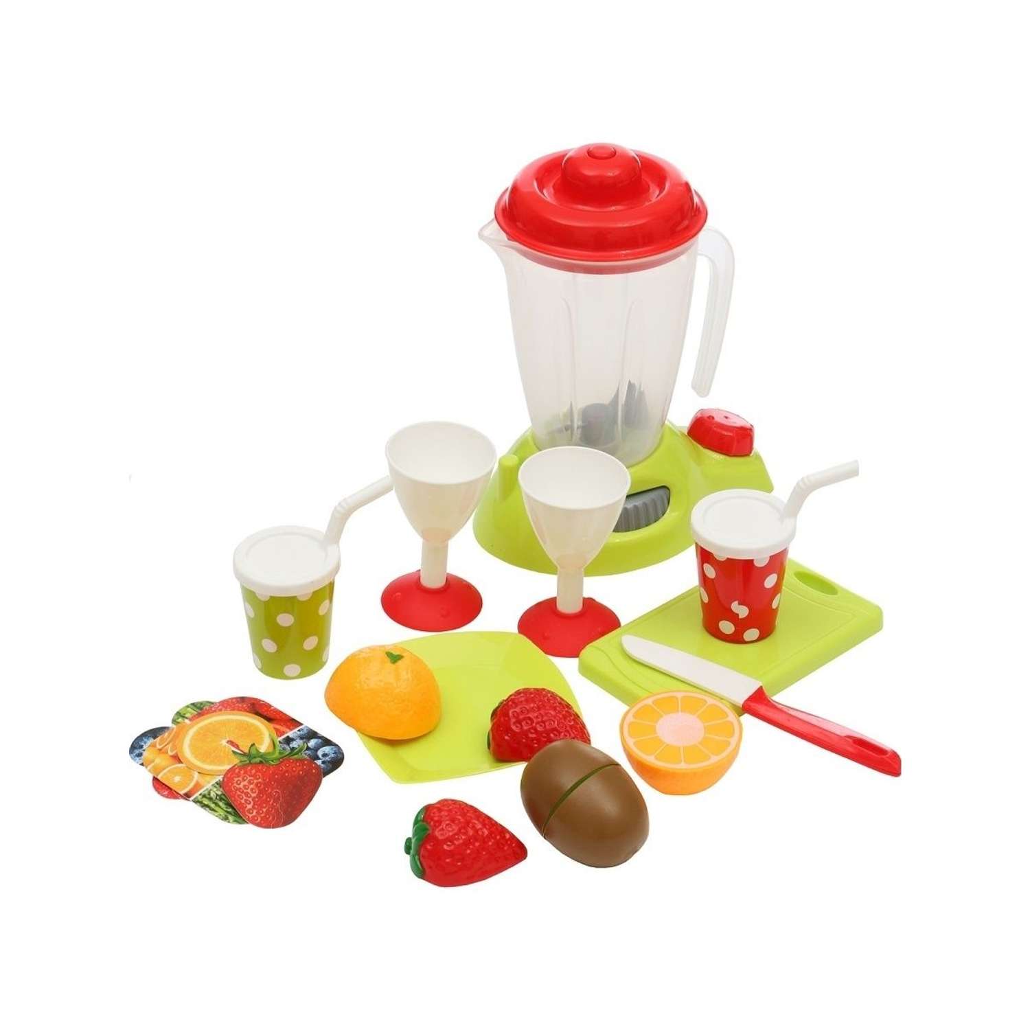 Детская посуда игрушечная HUADA набор для готовки с фруктами - фото 5