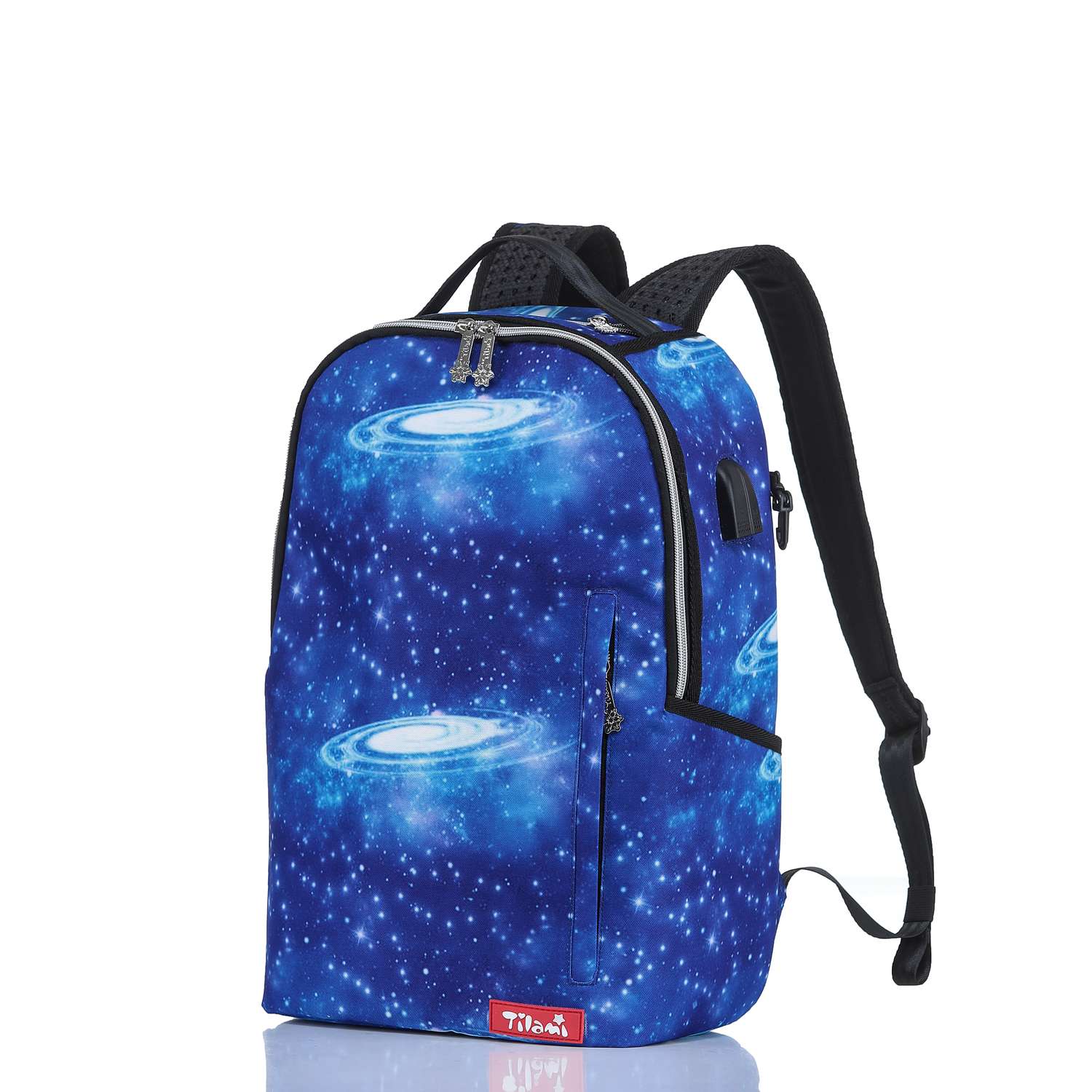 Рюкзак молодежный Tilami Blue Galaxy TL0018-306 - фото 1