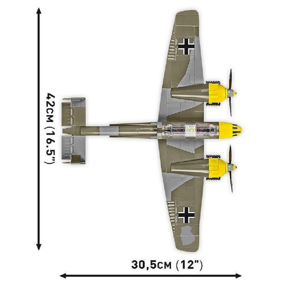 Конструктор COBI Самолет Messerschmitt Bf 110D - фото 10