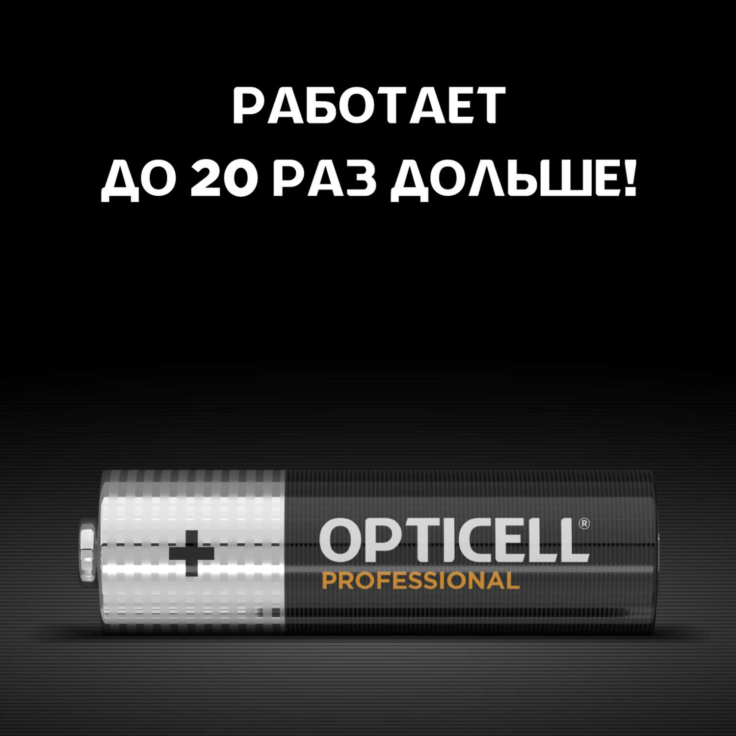 Батарейки Opticell Professional AA 4шт - фото 5