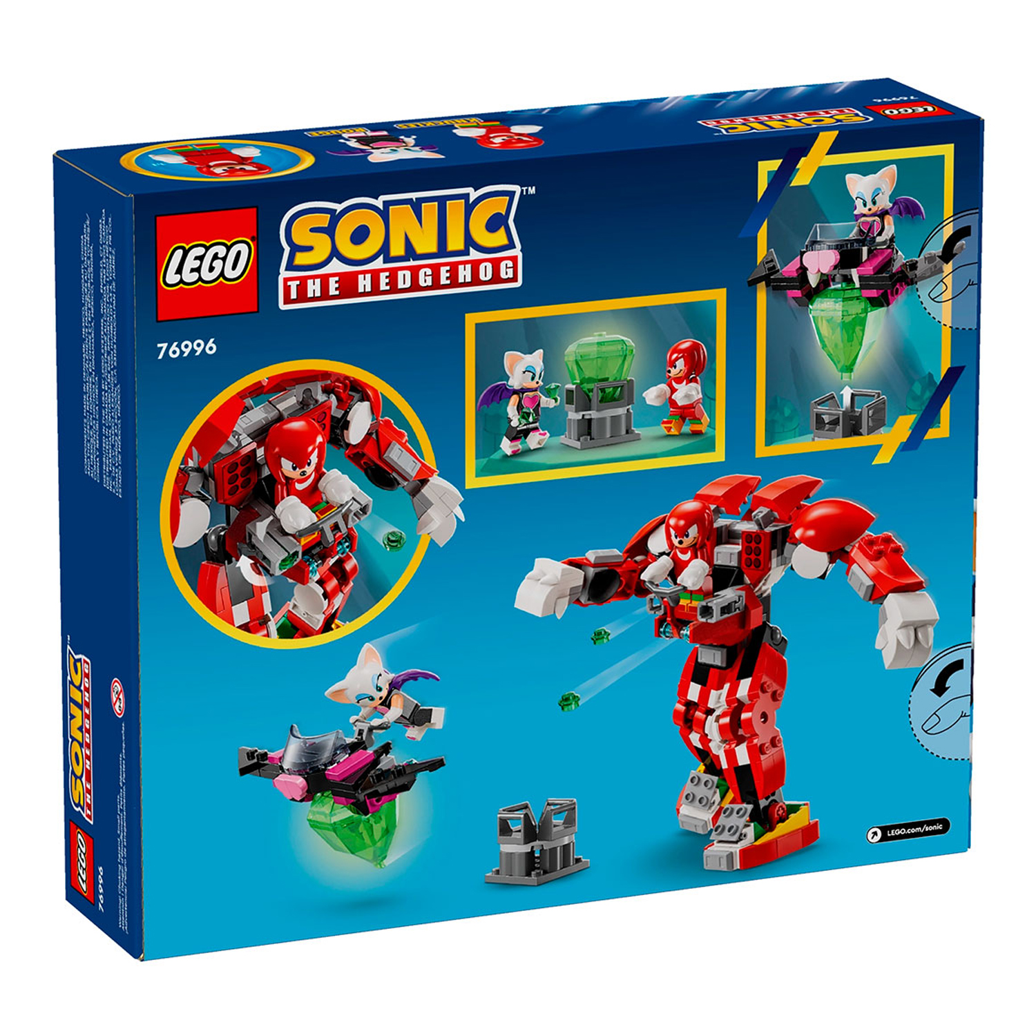 Конструктор детский LEGO Sonic the Hedgehog Робот-страж Наклза 76996 - фото 9