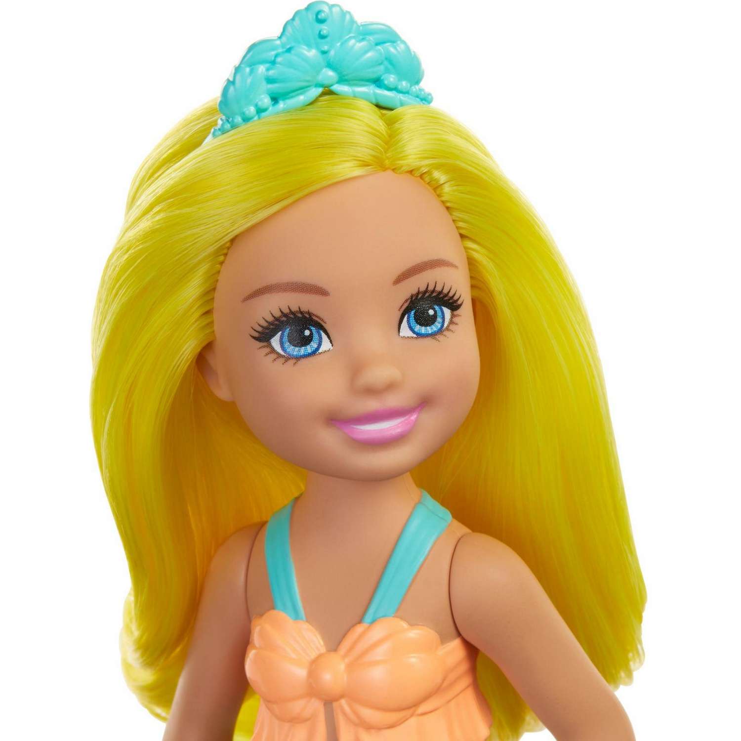 Кукла Barbie Челси Маленькие русалочки с желтыми волосами GJJ88 GJJ88 - фото 5