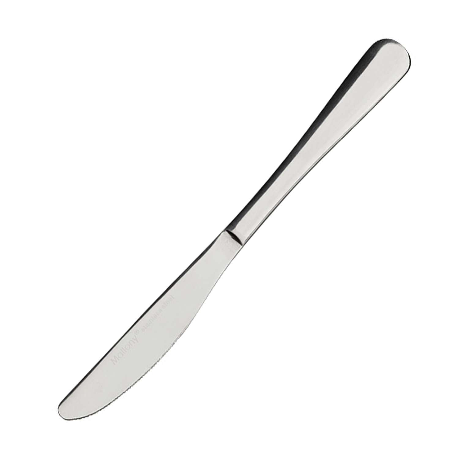 Нож столовый Mallony Milano 22.5 мм набор 2 шт - фото 1