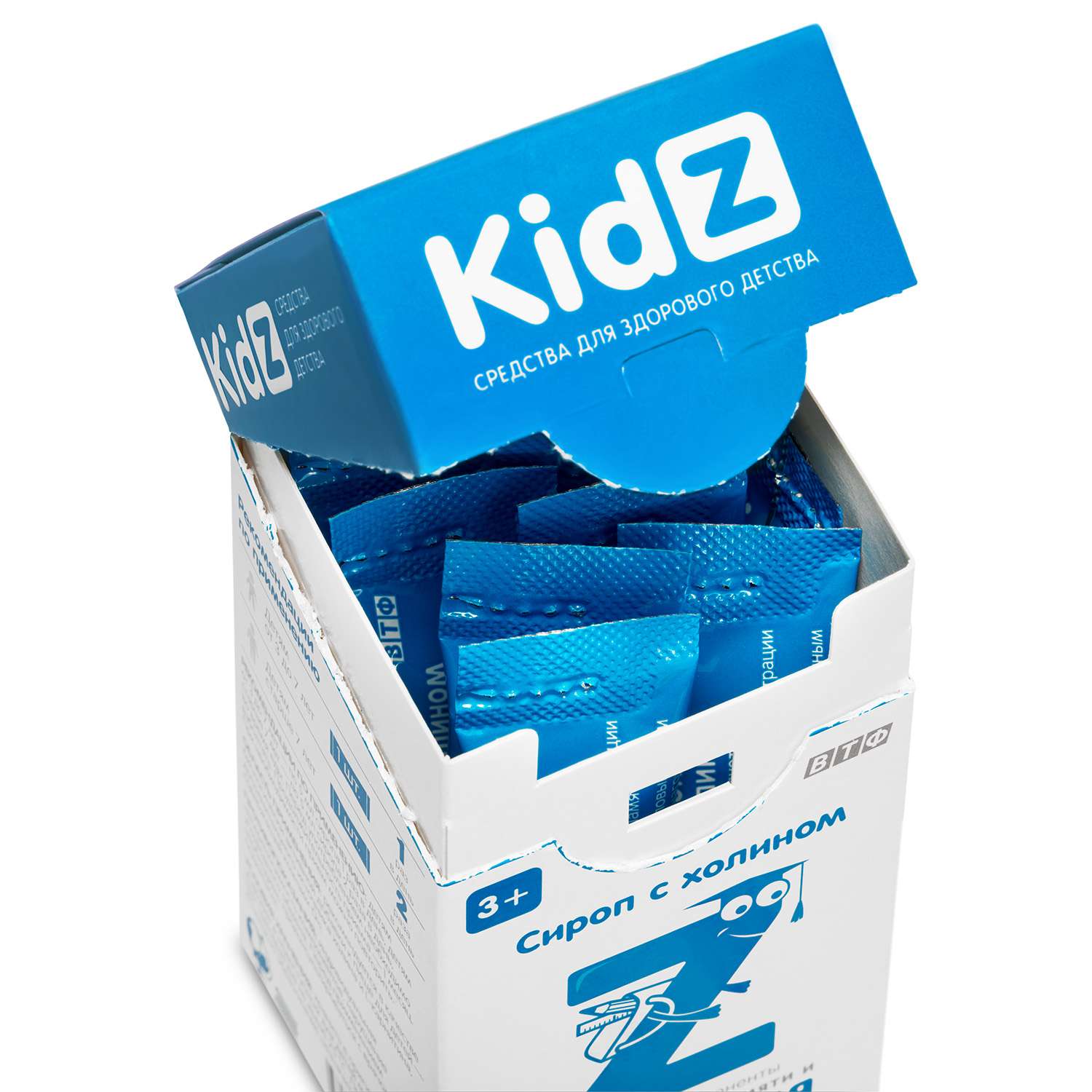 Биологически активная добавка Кидз Kidz сироп с холином 10стиков - фото 3