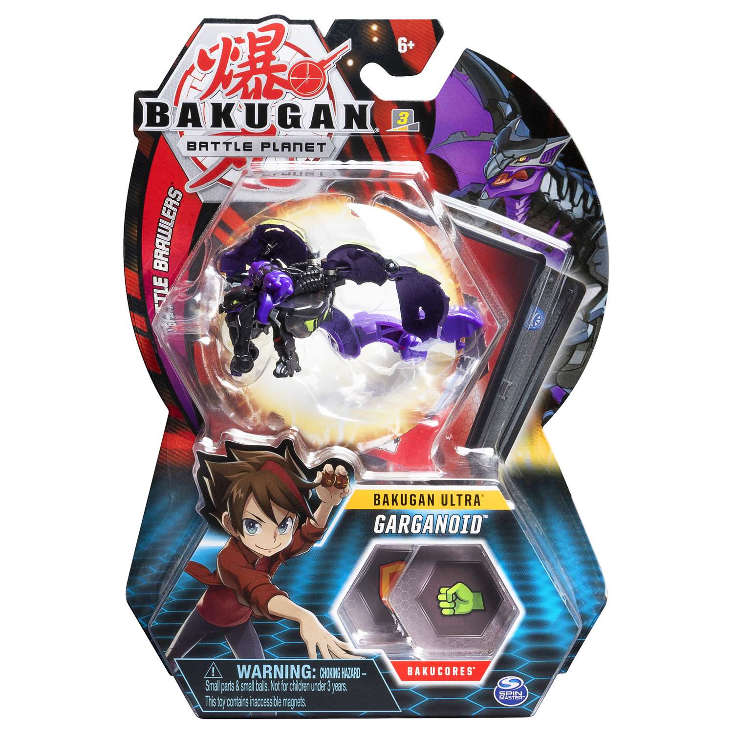 Фигурка-трансформер Bakugan Ультра Gargoyle Black 6045146/20109044 - фото 2