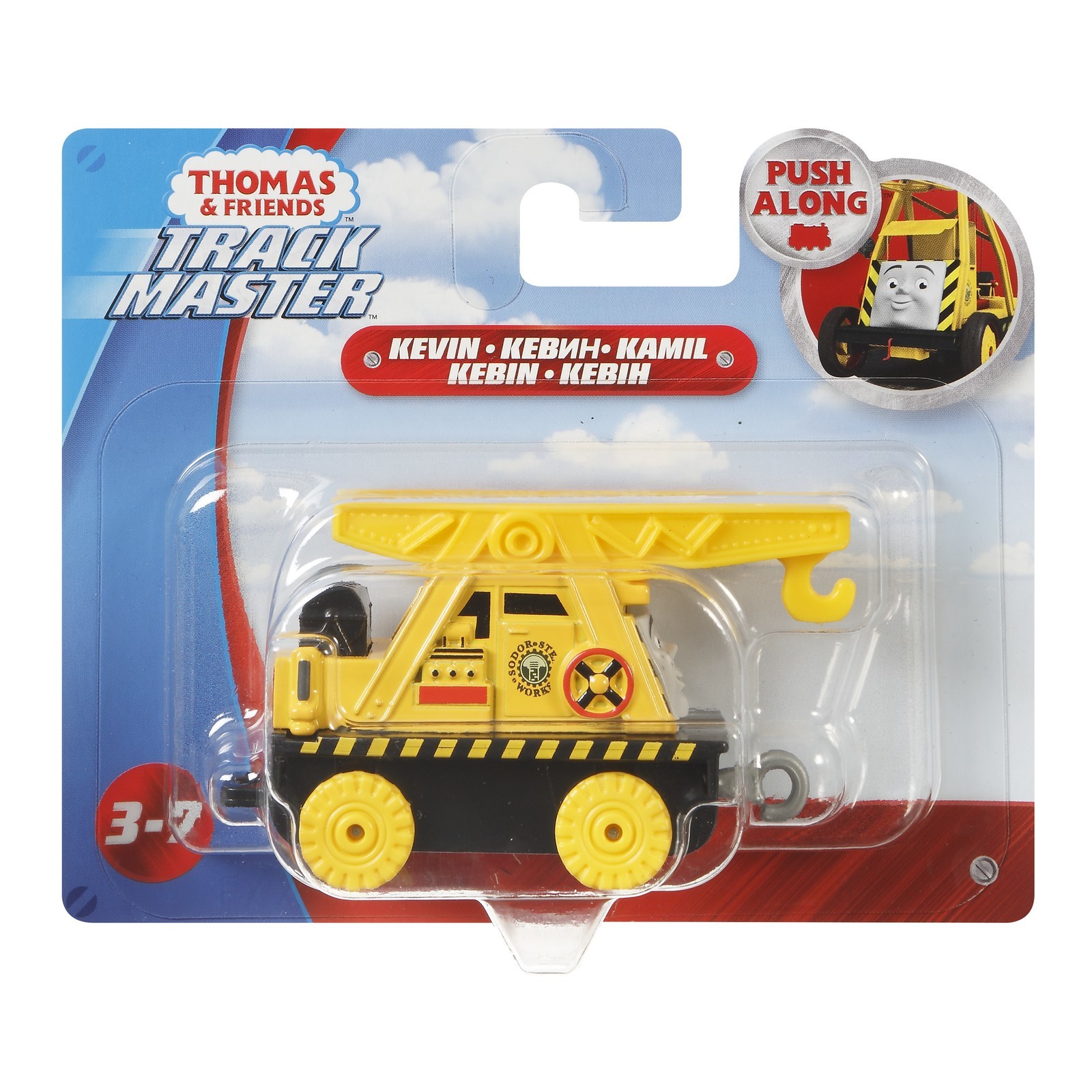 Игрушка Thomas & Friends Трек Мастер Подъемный кран Кевин FXX07 купить по  цене 99 ₽ в интернет-магазине Детский мир