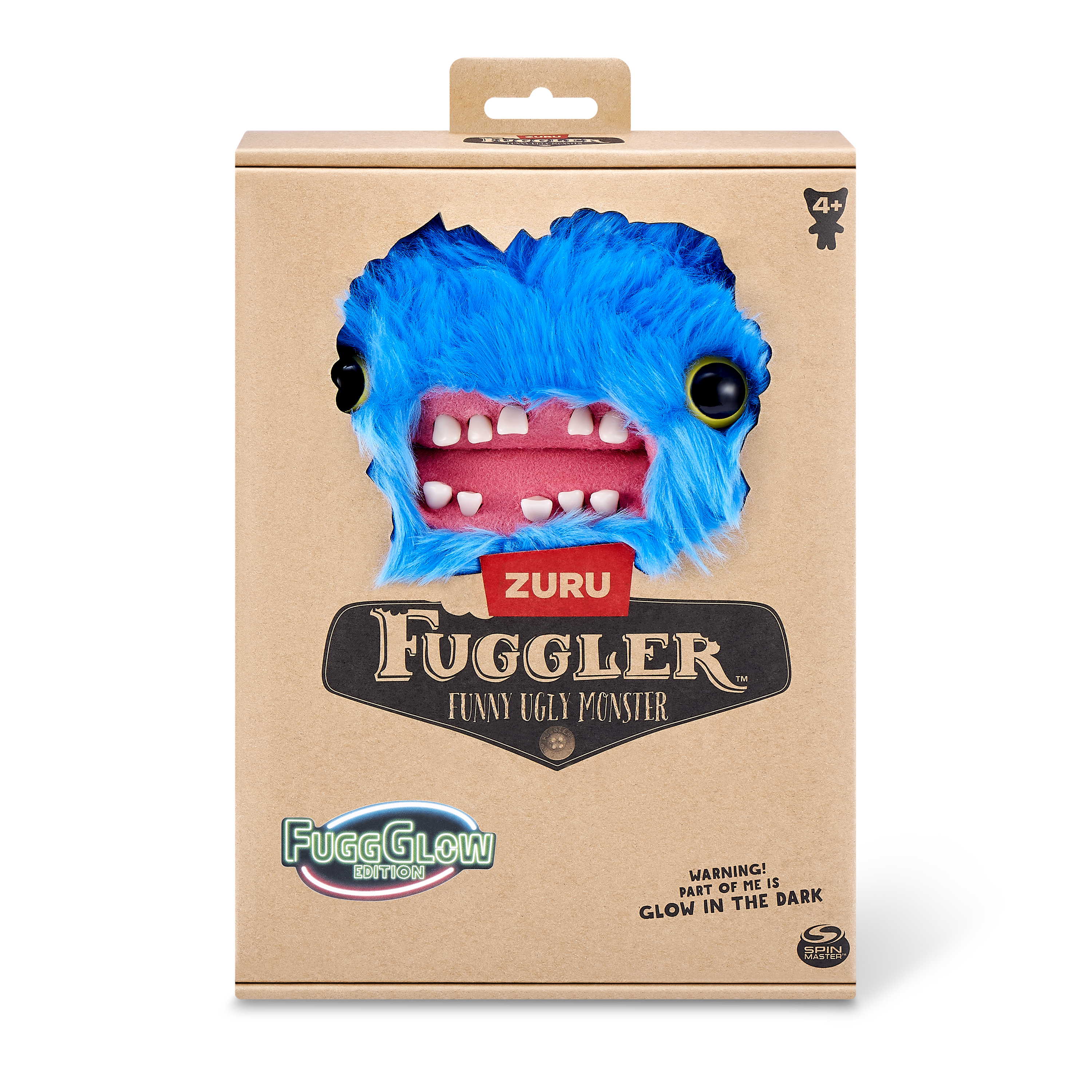 Игрушка мягкая FUGGLER Series 1 Glow screech Blue 15716A - фото 10