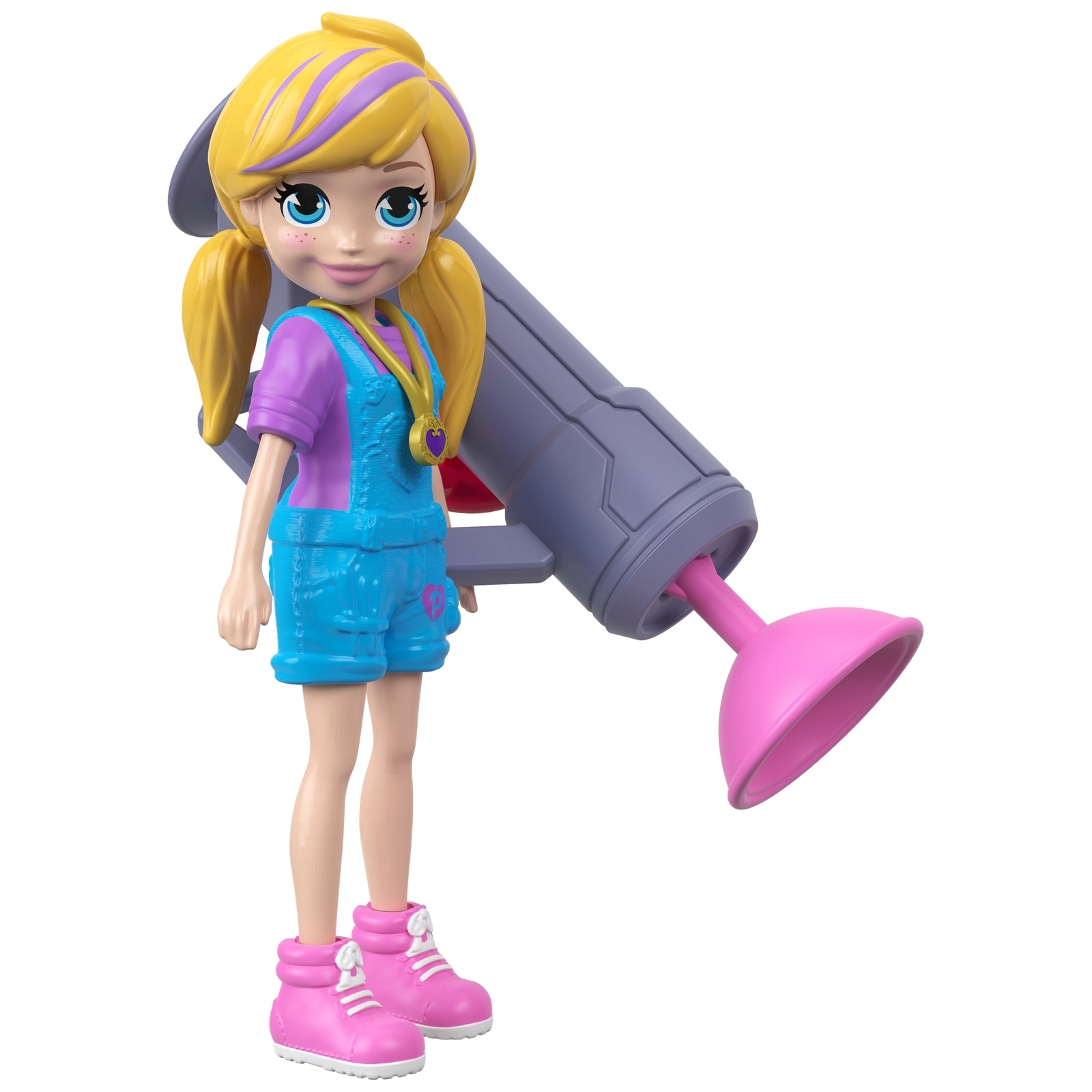 Кукла POLLY POCKET Полли c бластером FTP69 купить по цене 99 ₽ в  интернет-магазине Детский мир