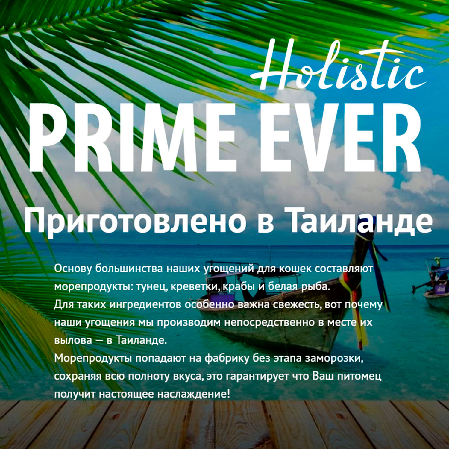 Влажный корм для кошек Prime Ever 0.08 кг тунец, креветки (для привередливых) - фото 7