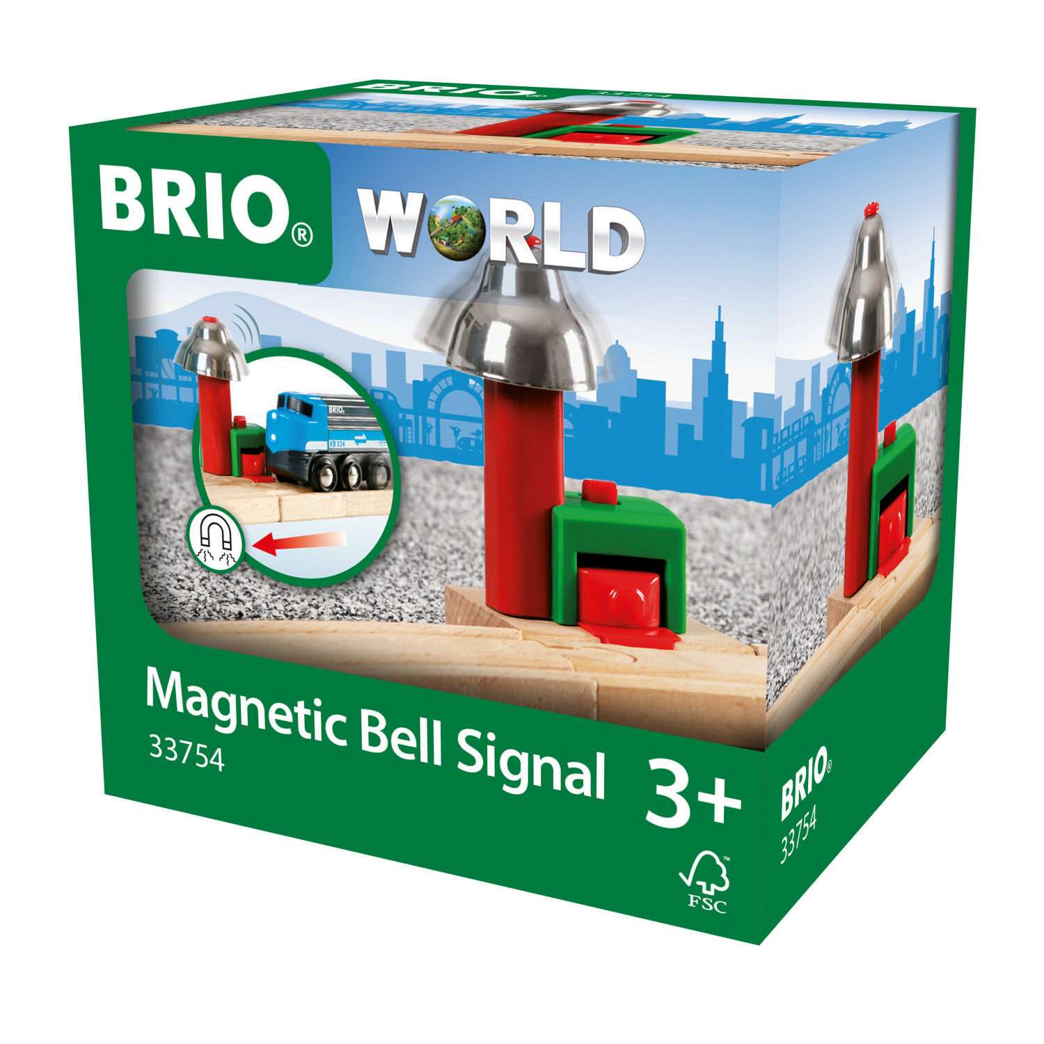 Набор BRIO Сигнальный колокольчик на магнитах - фото 2