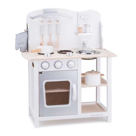 Кухня New Classic Toys бело-серая 89 см