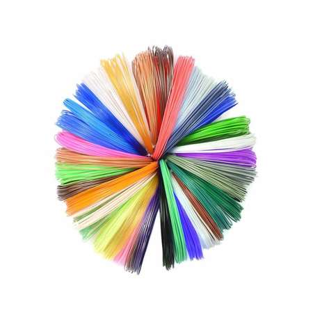 Набор пластика Rabizy для 3D ручки 5 метров 40 цветов