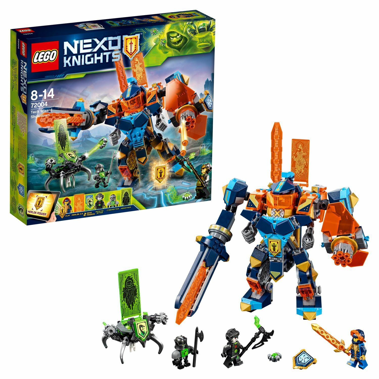 Конструктор LEGO Решающая битва роботов Nexo Knights (72004) купить по цене  2999 ₽ в интернет-магазине Детский мир