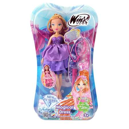 Кукла Winx Club "Волшебное платье", Flora