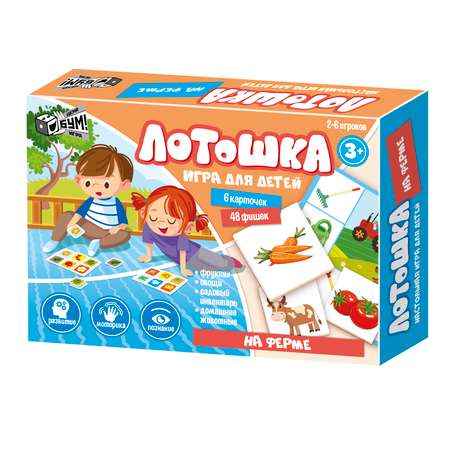 Игра настольная Русский стиль Лотошка на ферме