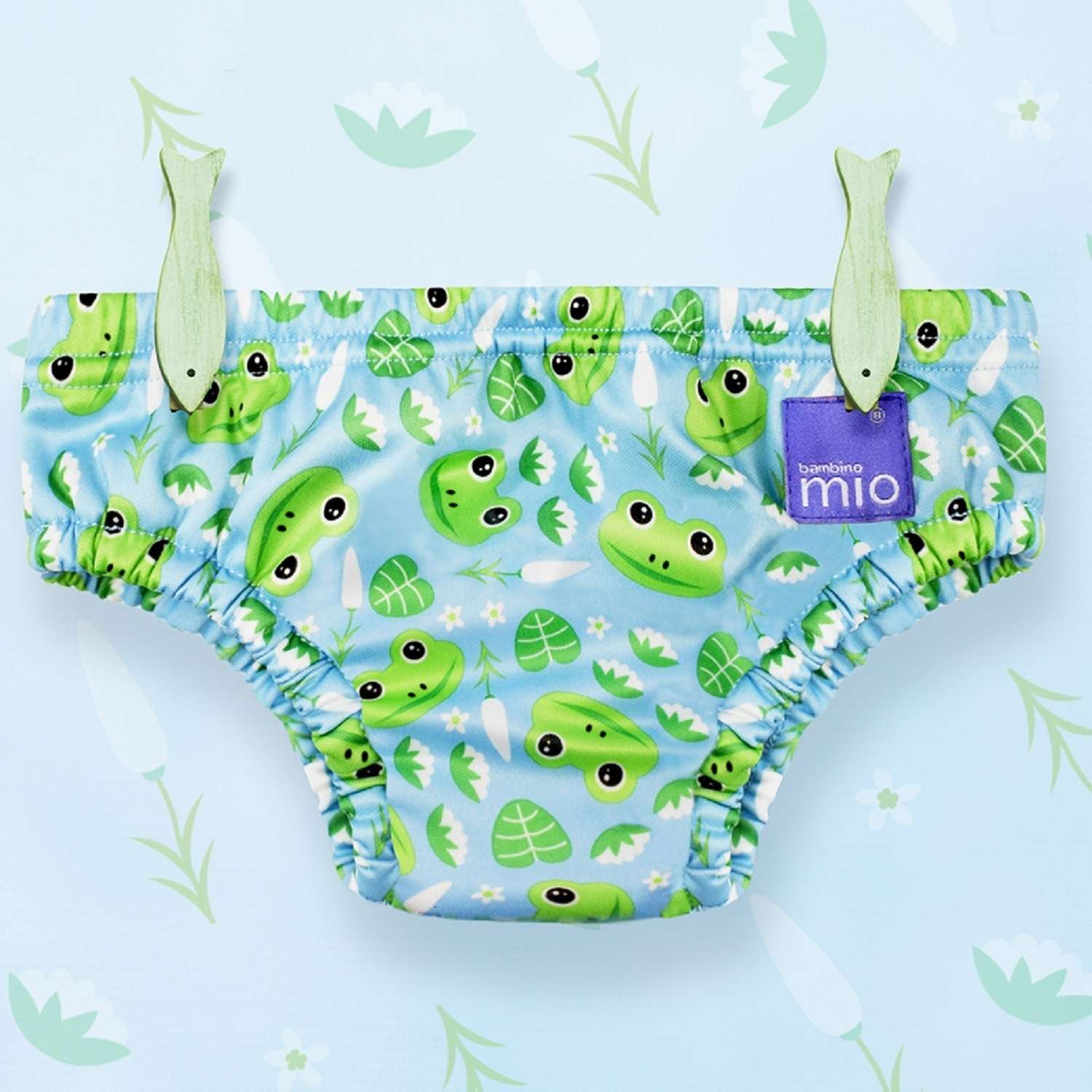 Трусики для плавания Bambino Mio Лягушата XL с 2лет купить по цене 479 ₽ в  интернет-магазине Детский мир