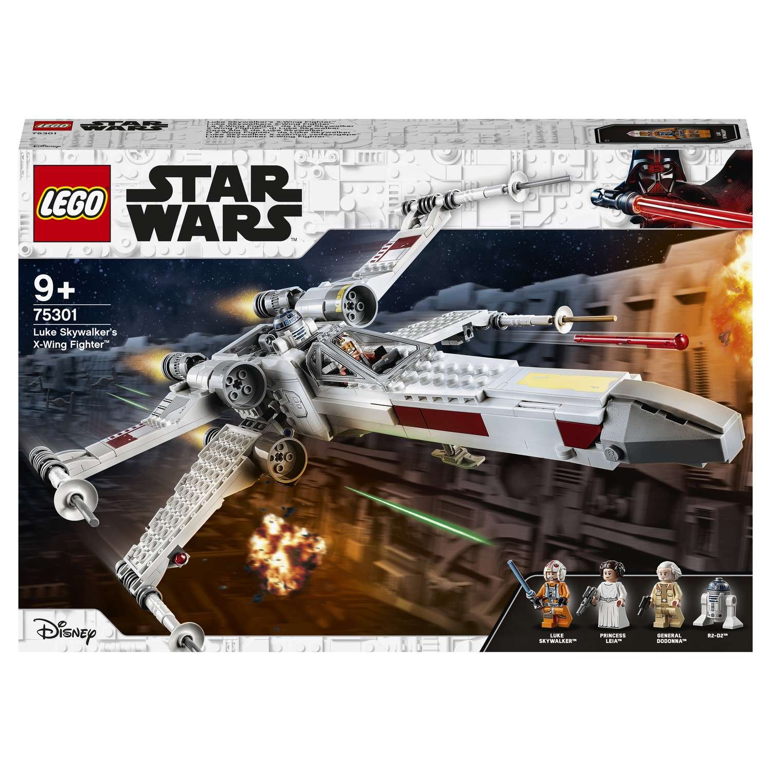 Конструктор LEGO Star Wars Истребитель типа Х Люка Скайуокера 75301 - фото 2