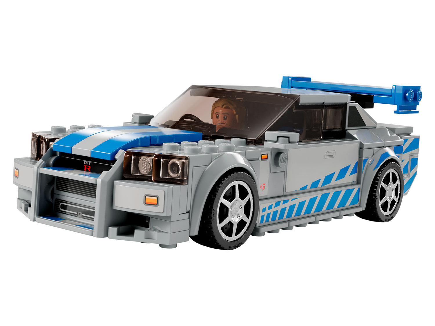 Конструктор детский LEGO Speed Champions Автомобиль Skyline GT-R R34 76917 - фото 7