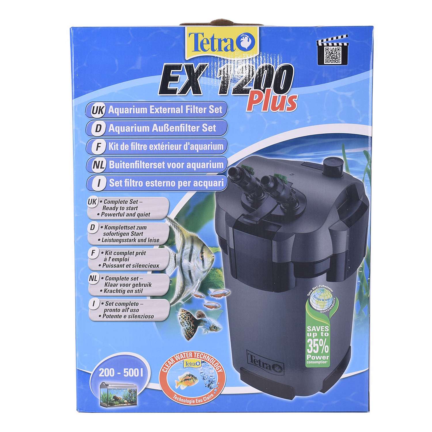 Фильтр для аквариумов Tetra EX 1200 Plus внешний 200-500л - фото 2