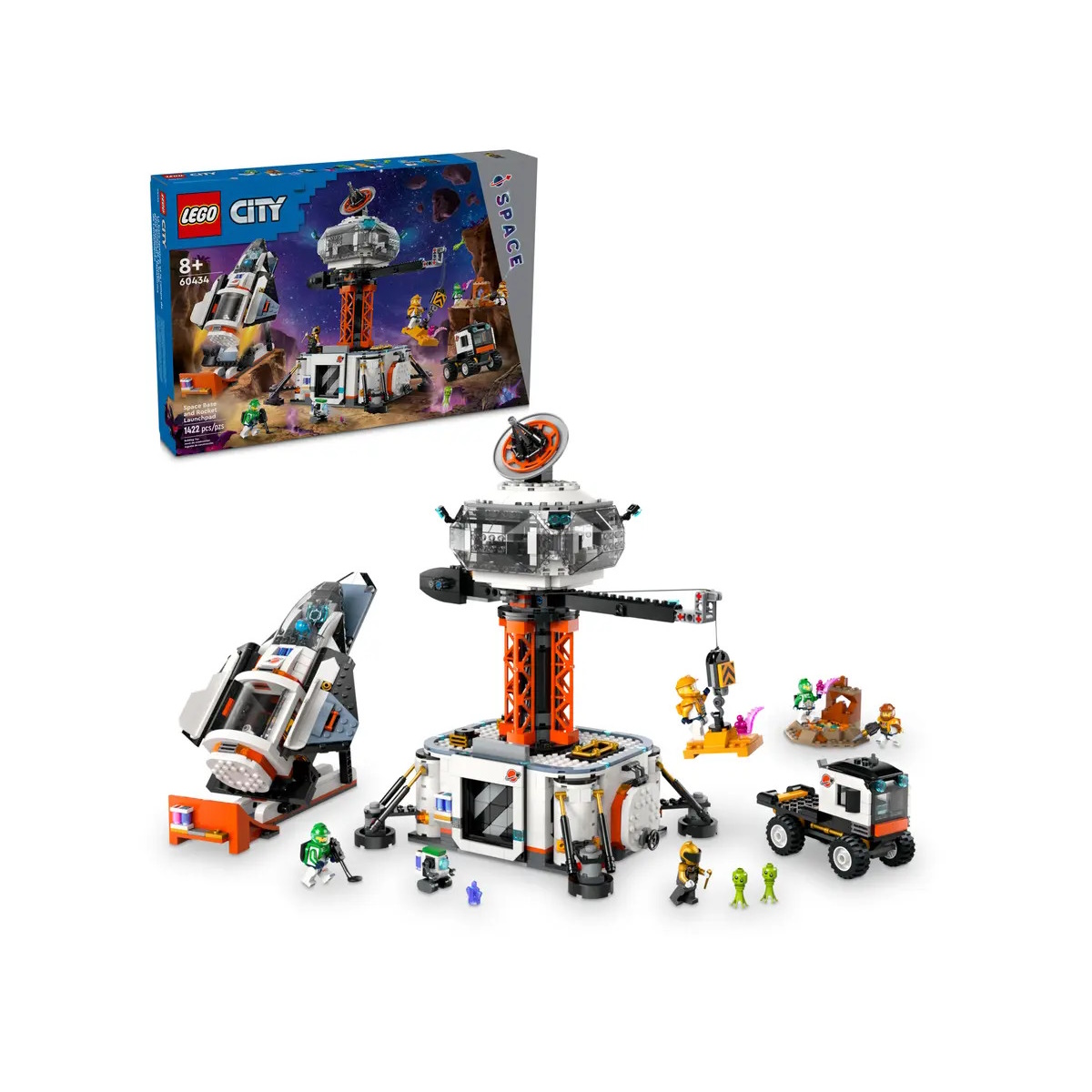 Конструктор LEGO City 60434 Космическая станция и база