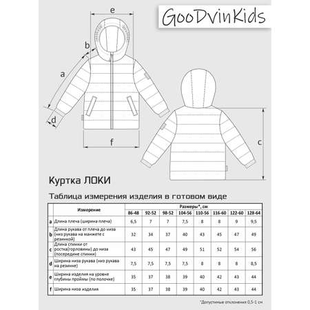 Куртка GooDvinKids