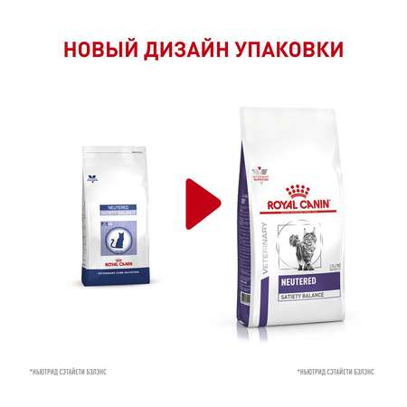 Корм для кошек ROYAL CANIN Neutered Satiety Balance стерилизованных 8кг