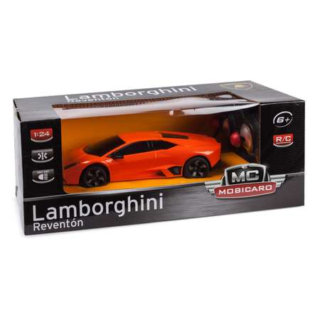 Машина Mobicaro РУ 1:24 Lamborghini Reventon Оранжевая