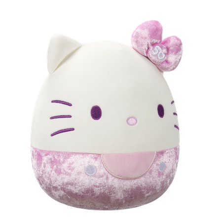 Игрушка мягкая Squishmallows Сиреневая китти