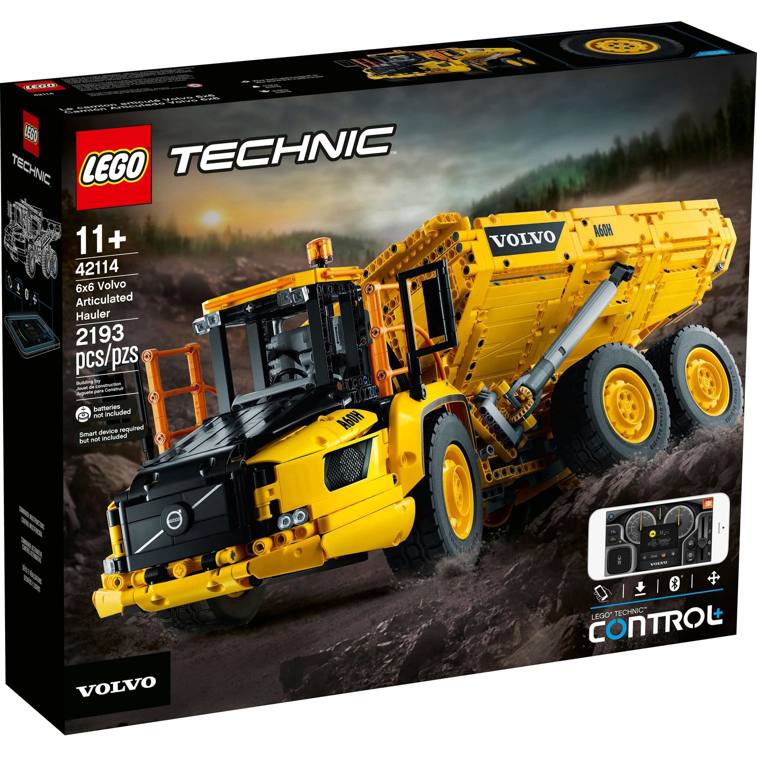 Конструктор LEGO Technic Volvo Articulated Hauler 42114 - фото 1