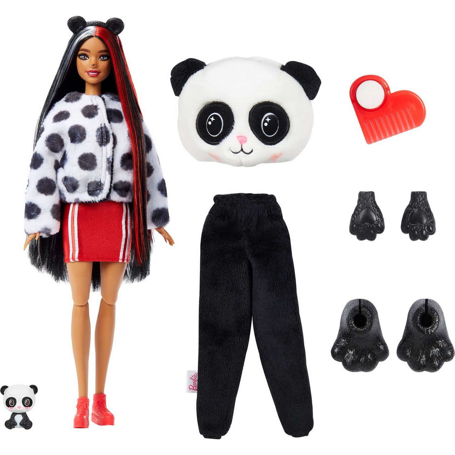Кукла Barbie Cutie Reveal Милашка-проявляшка Панда HHG22 HHG22 - фото 1