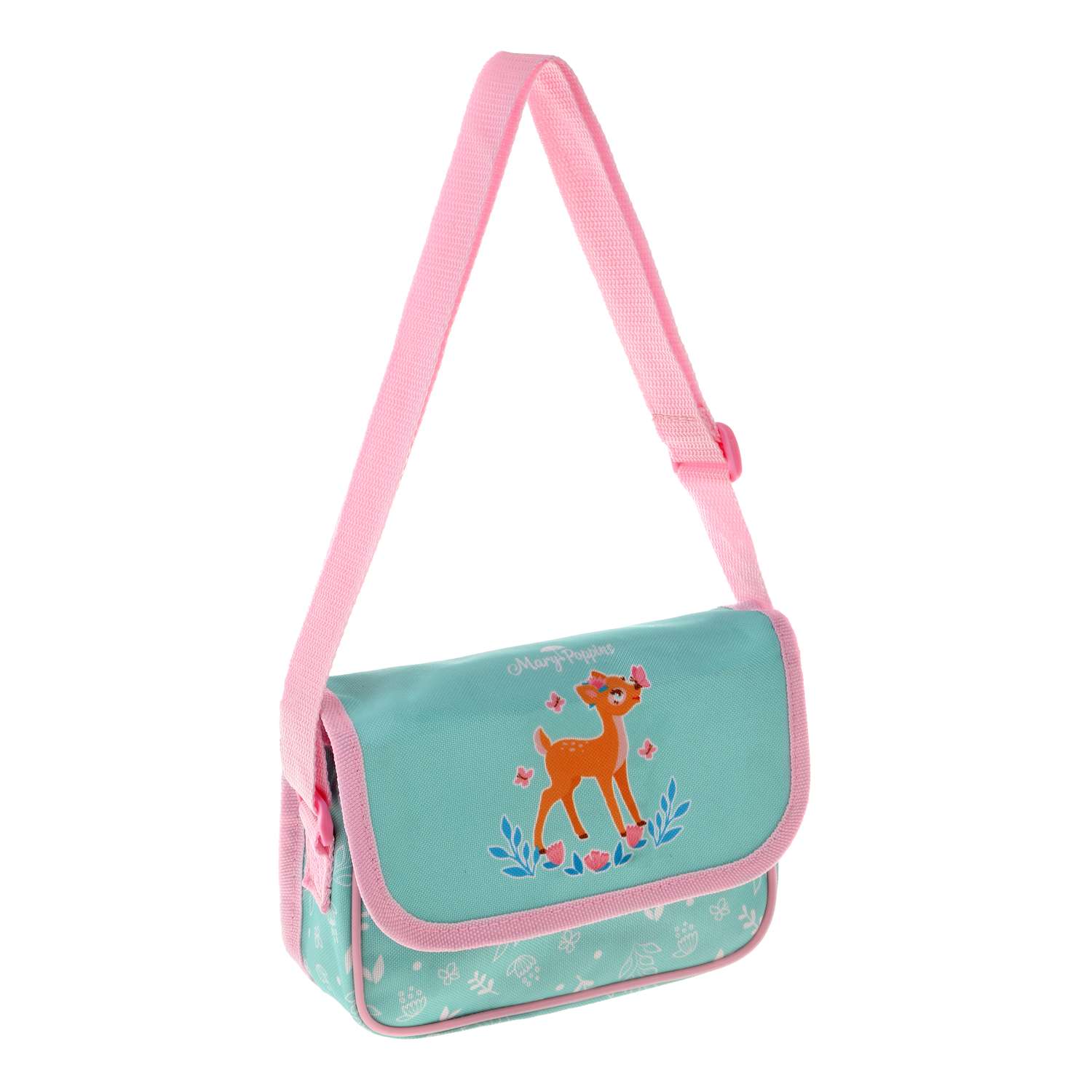 Детская сумочка для девочек Mary Poppins маленькая в садик Бэмби 18*12 см - фото 1