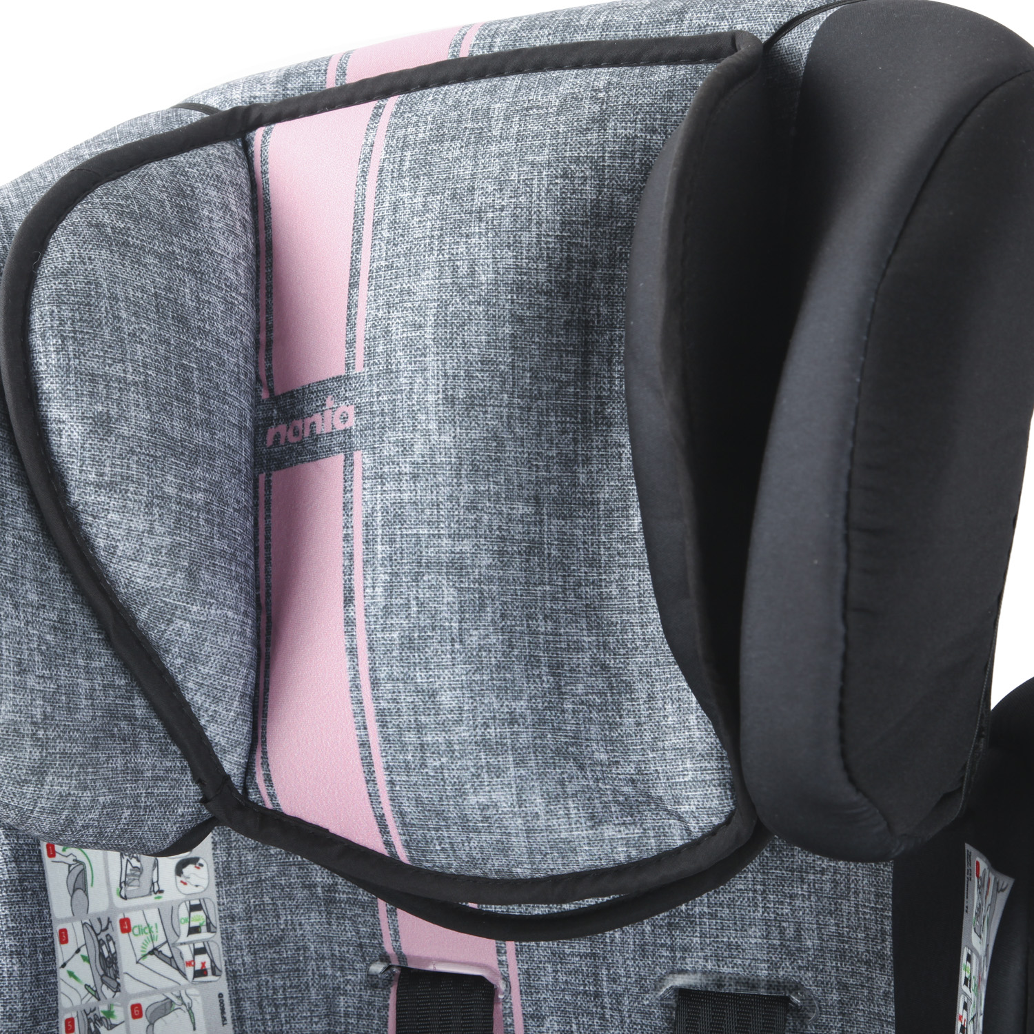 Автокресло Nania Imax Isofix First Linea Pink - фото 11