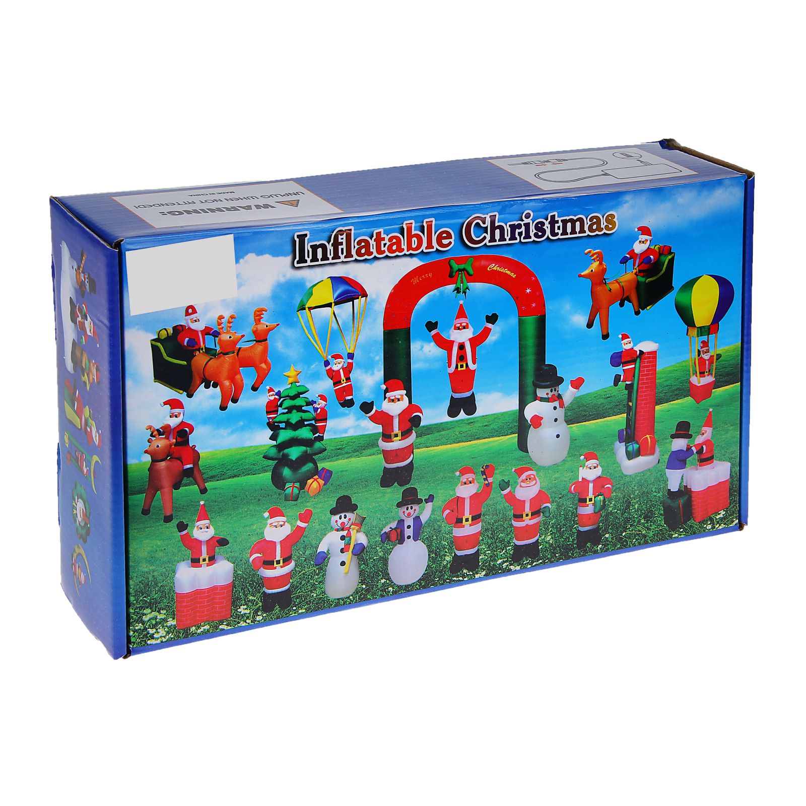 Надувная фигура Sima-Land «Дед Мороз» приветствует 180 см - фото 3