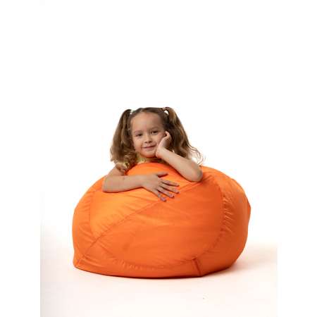 Кресло мешок груша PUFFGARDEN XL оранжевый оксфорд со съемным чехлом