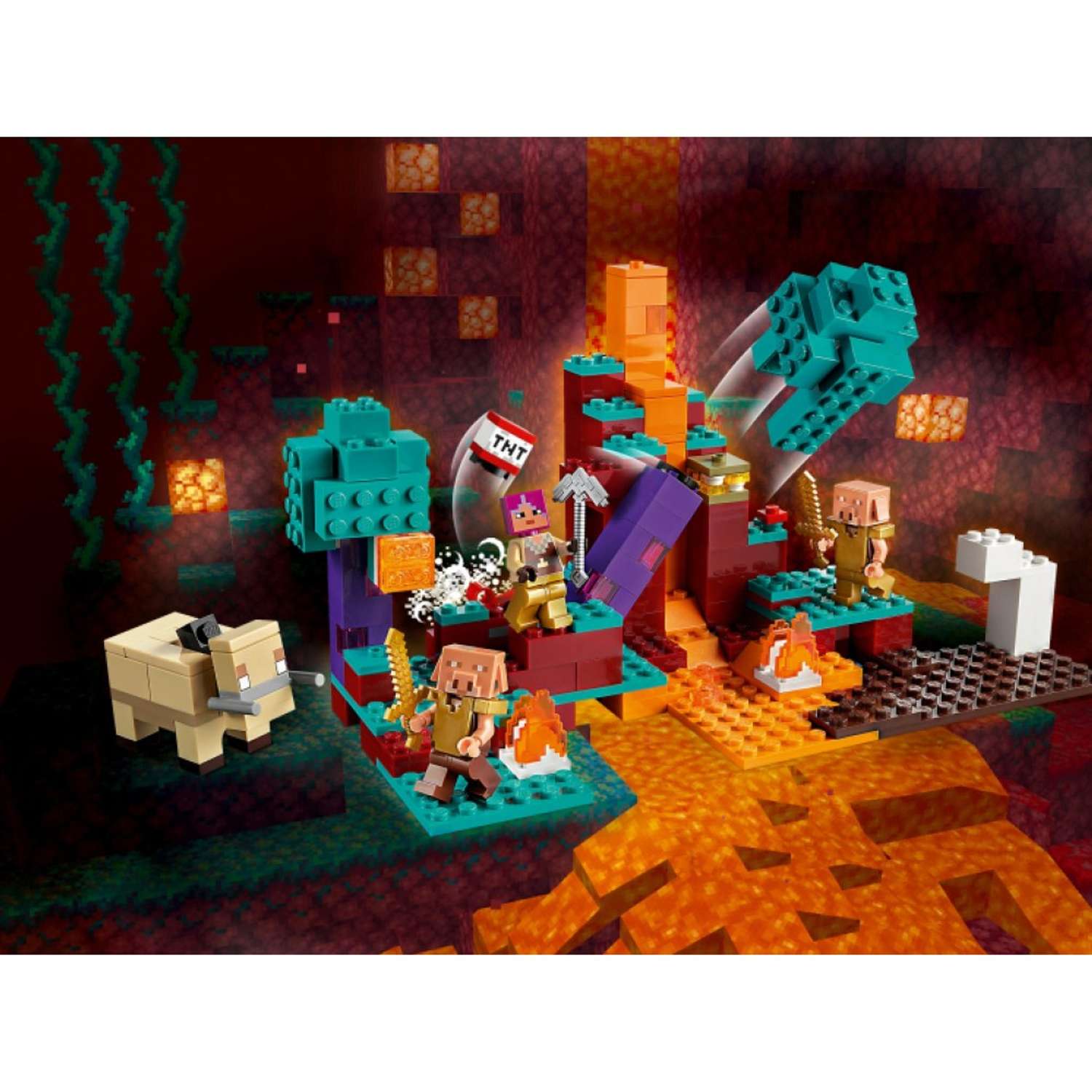 Конструктор LEGO Minecraft Искажённый лес 21168 - фото 10