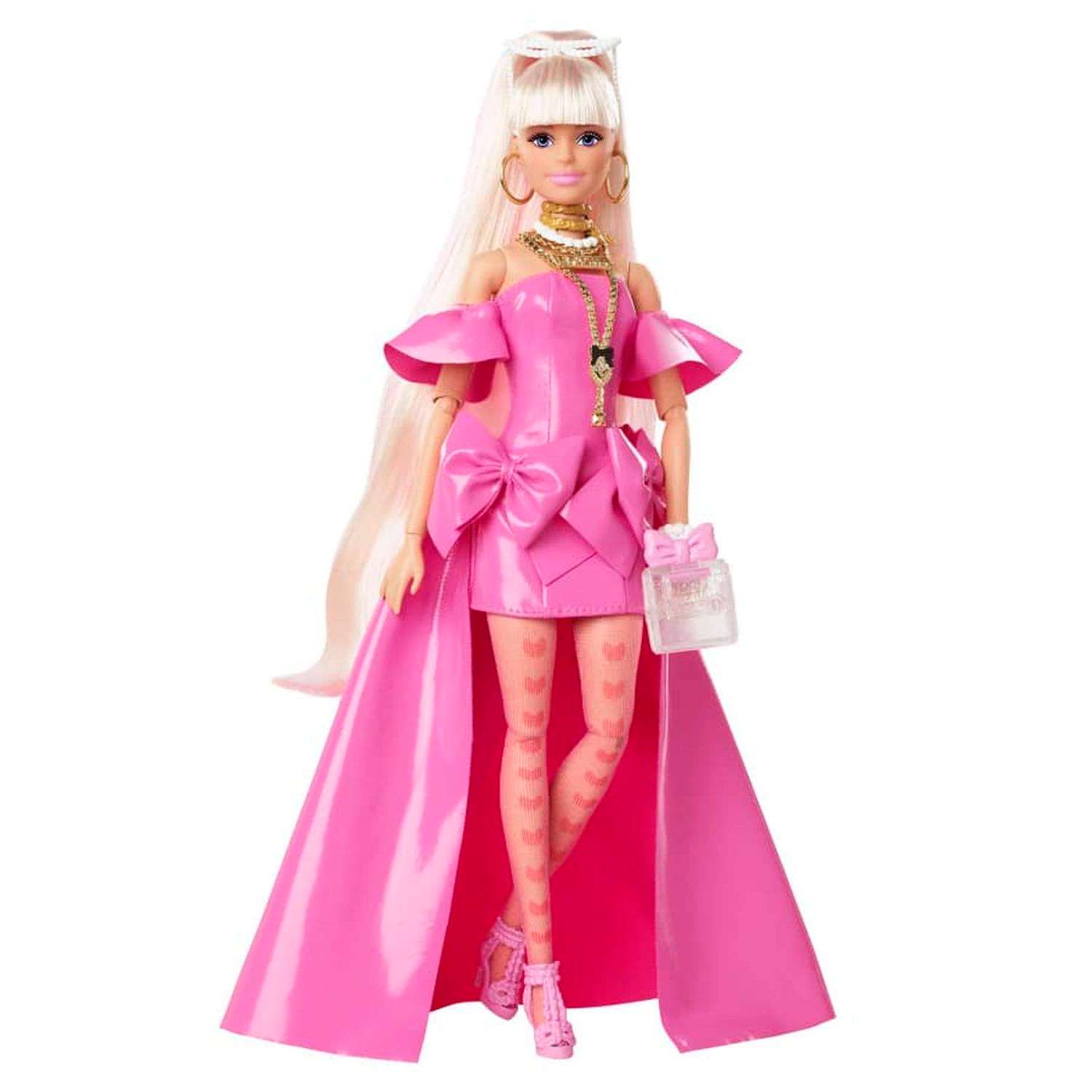 Кукла Barbie Экстра в розовом платье 57138441 57138441 - фото 1