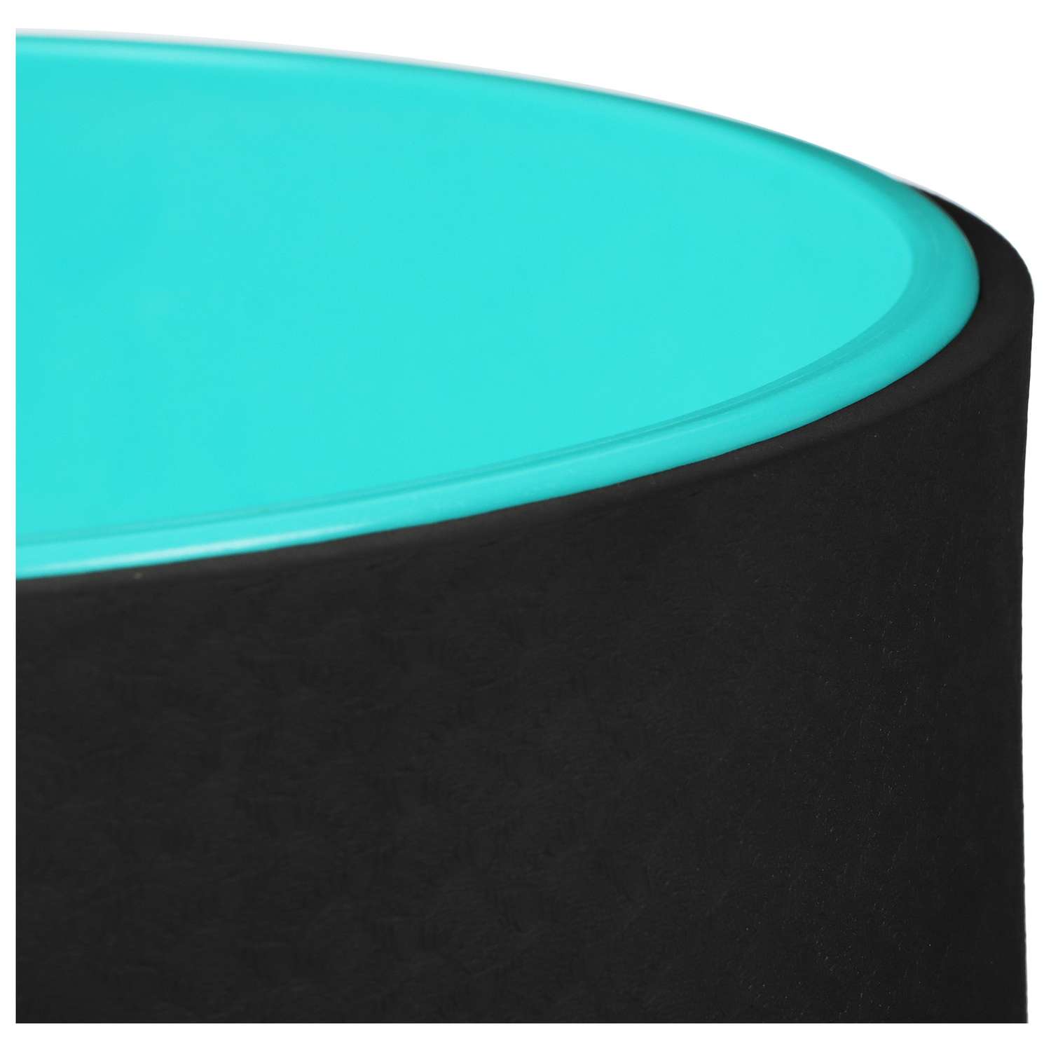 Колесо для йоги Sima-Land «Лотос» 33 × 13 см. цвет мятный/чёрный - фото 2
