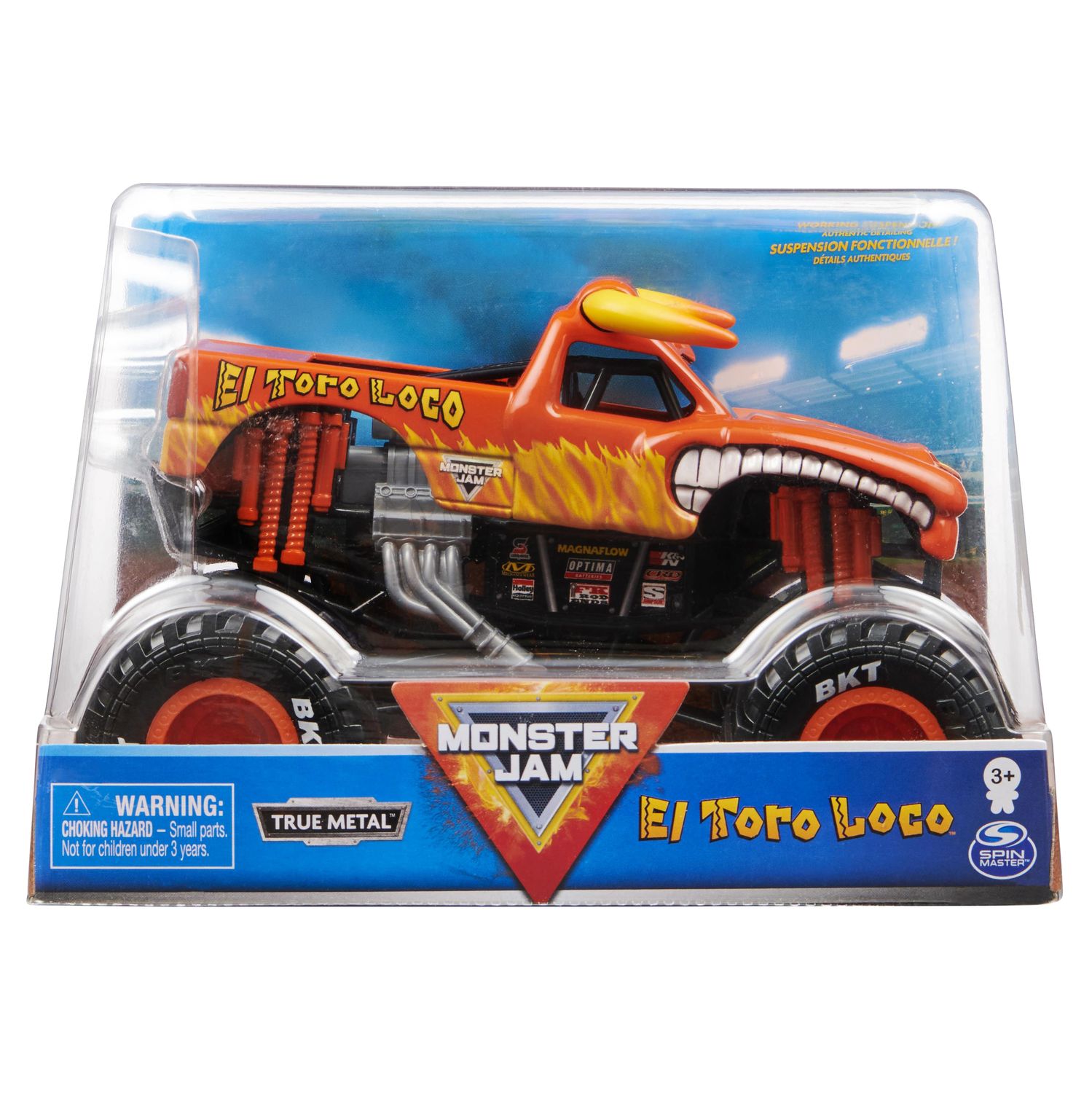 Машинка Monster Jam 1:24 El Toro Loco 6060892 купить по цене 1299 ₽ в  интернет-магазине Детский мир