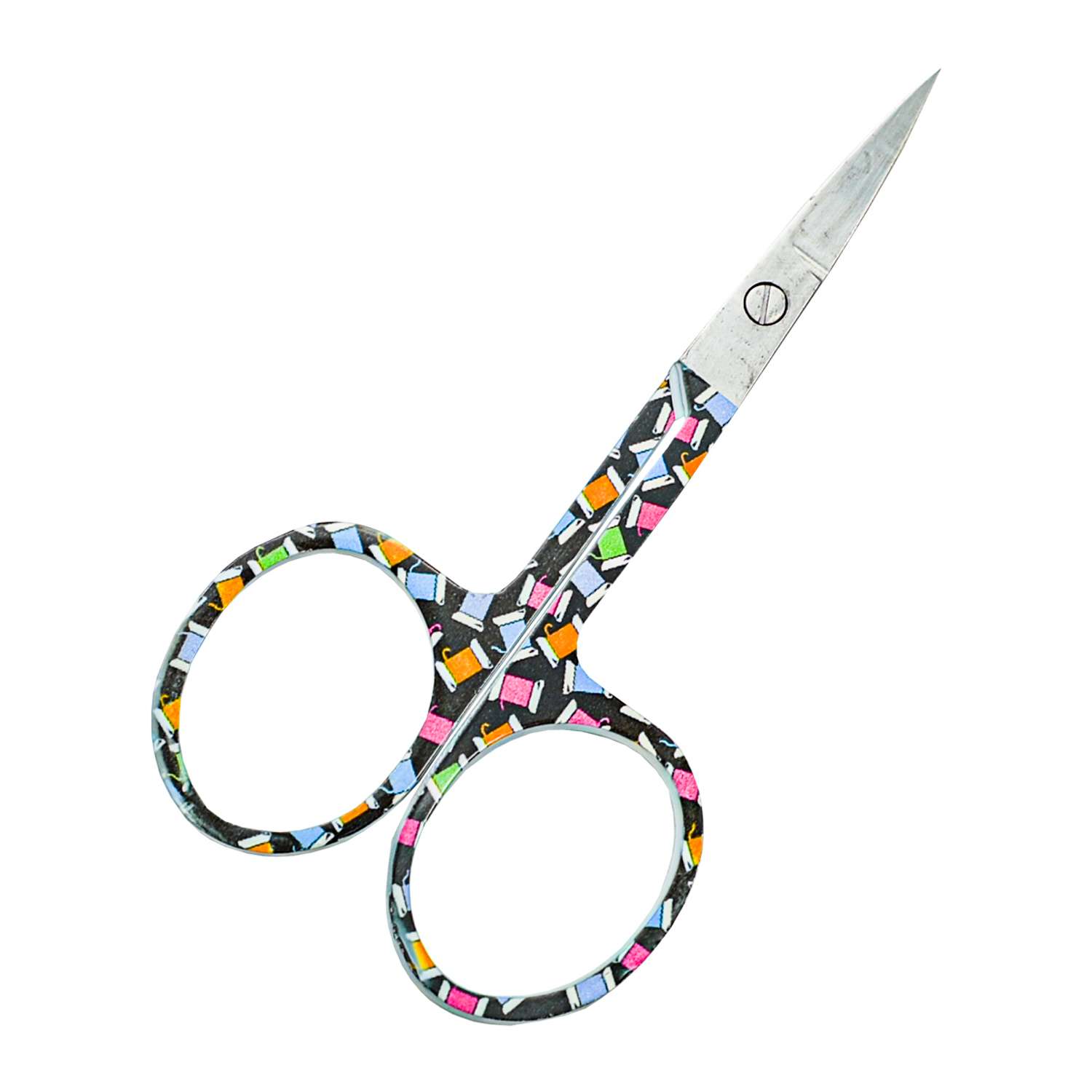 Ножницы Pony вышивальные с фигурными ручками для творчества 9.5 см - фото 1
