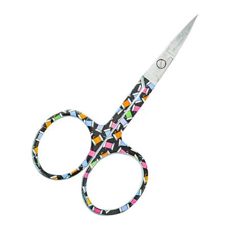 Ножницы Pony вышивальные с фигурными ручками для творчества 9.5 см