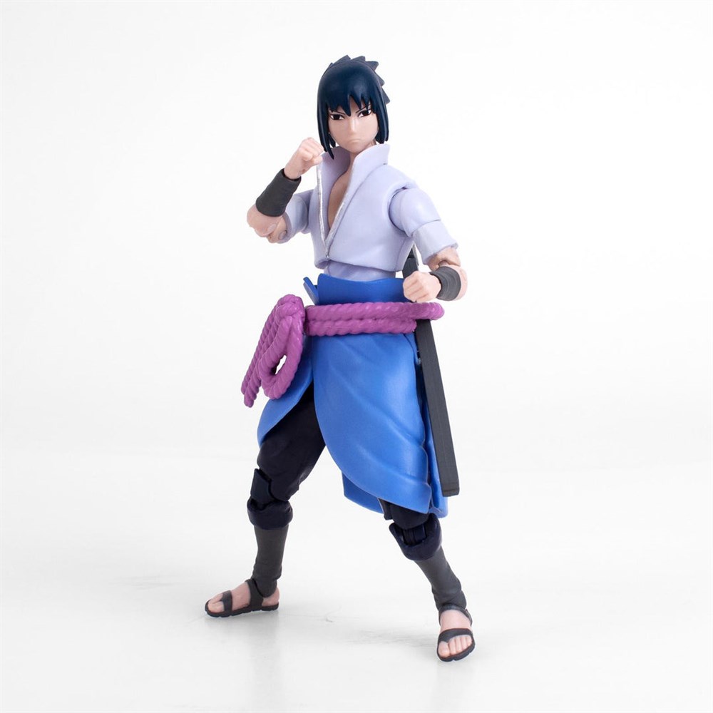 Подвижная фигурка BST AXN Саске Учиха Action Figure Sasuke Uchiha купить по  цене 1599 ₽ в интернет-магазине Детский мир