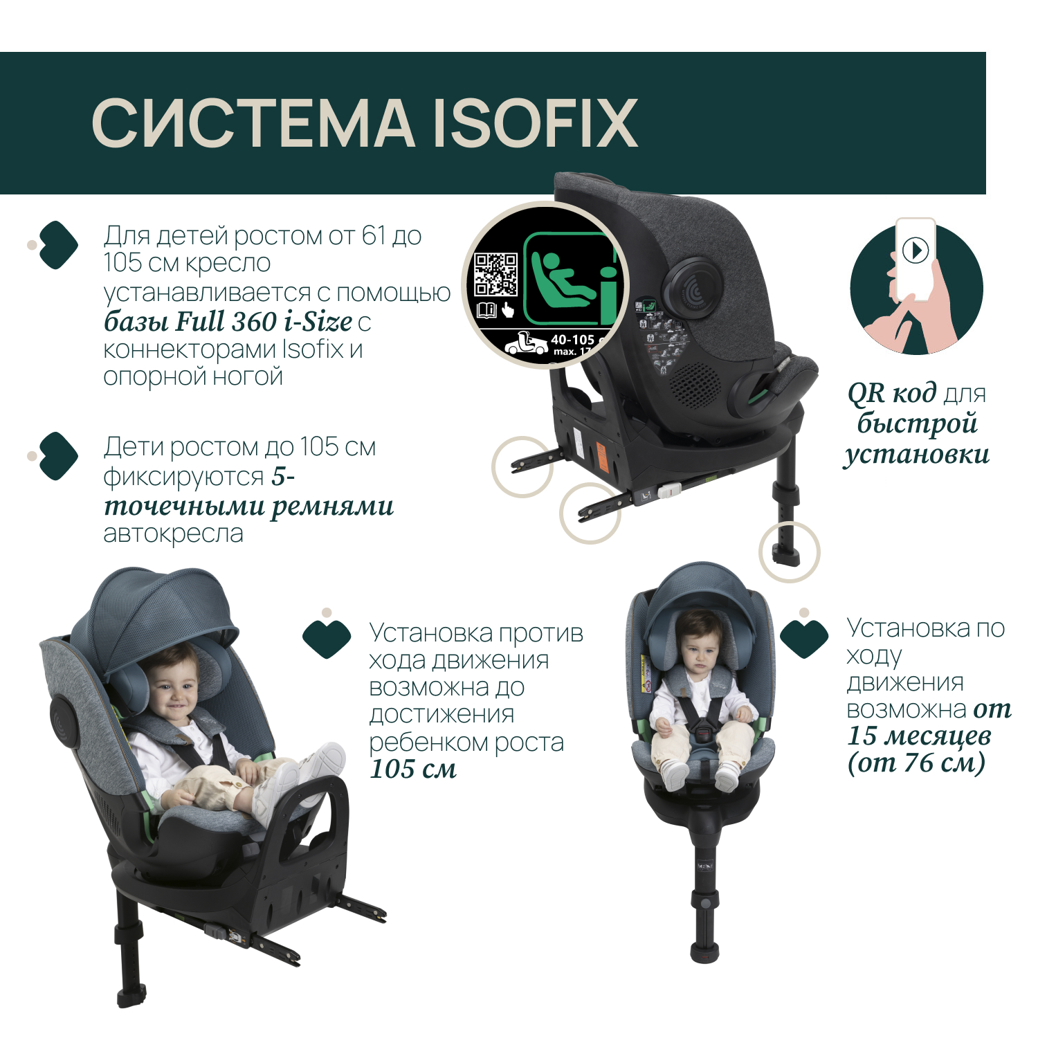 Автокресло Chicco Bi-Seat Air Black для новорожденных - фото 3