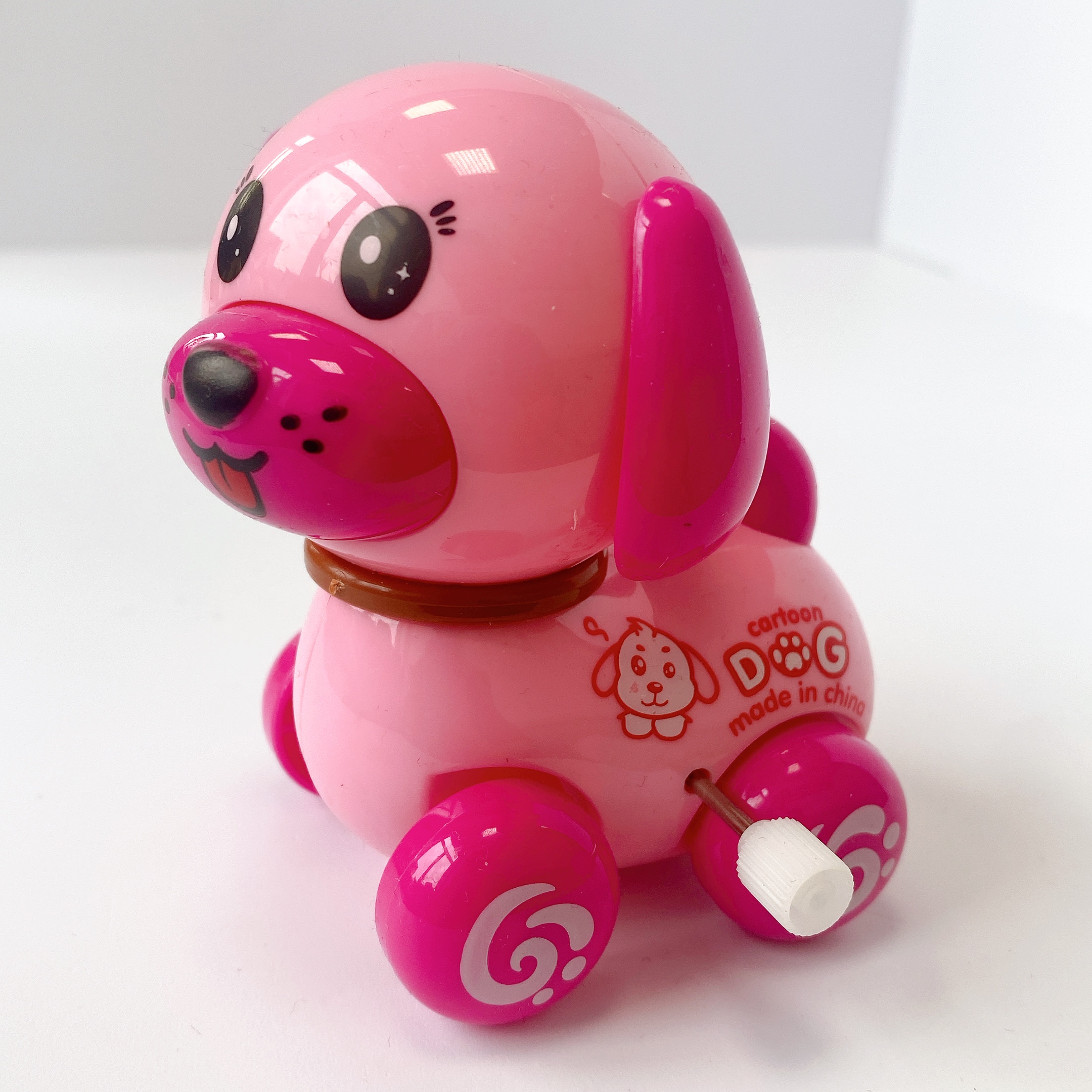 Игрушка Uviton заводная собачка розовая - фото 7